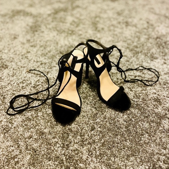 Forever 21 Wraparound Stiletto Heels - Picture 4 of 7